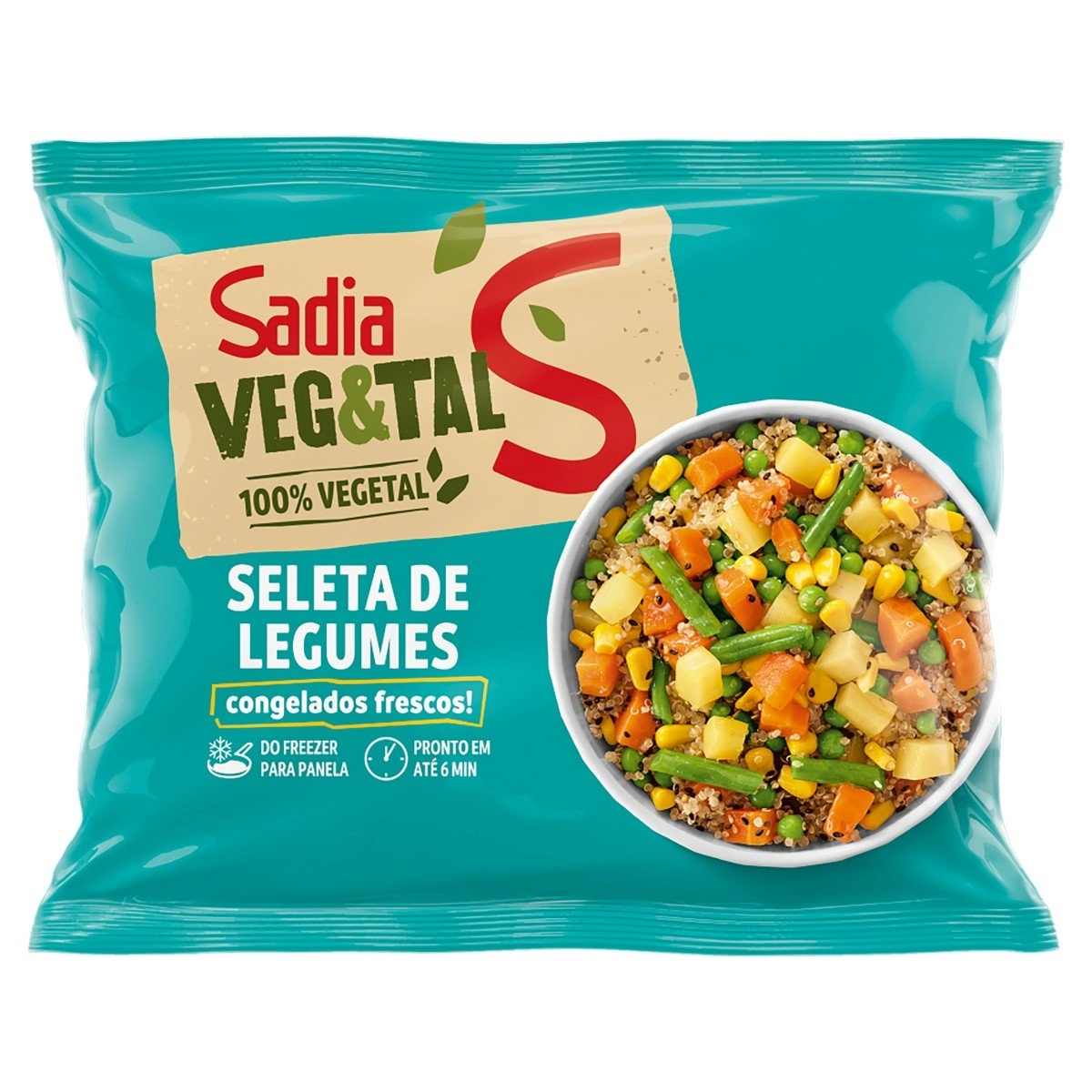Seleta De Legumes Congelada Sadia Veg Tal Pacote 300g