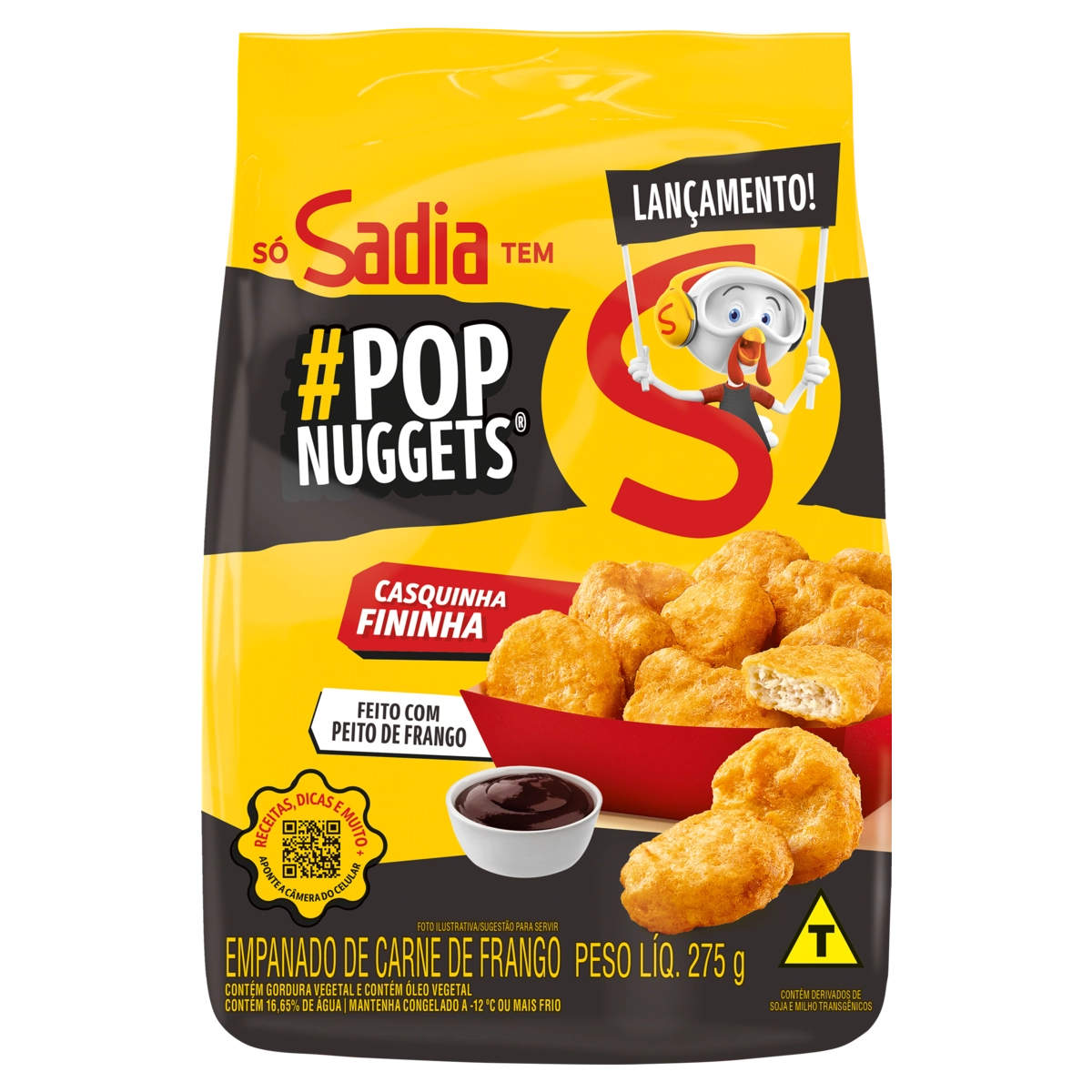Empanado de Frango Sadia Nuggets Pacote 275g