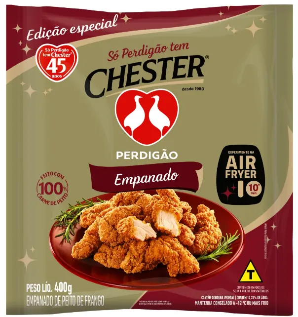 Empanado Perdigao Chester 400g
