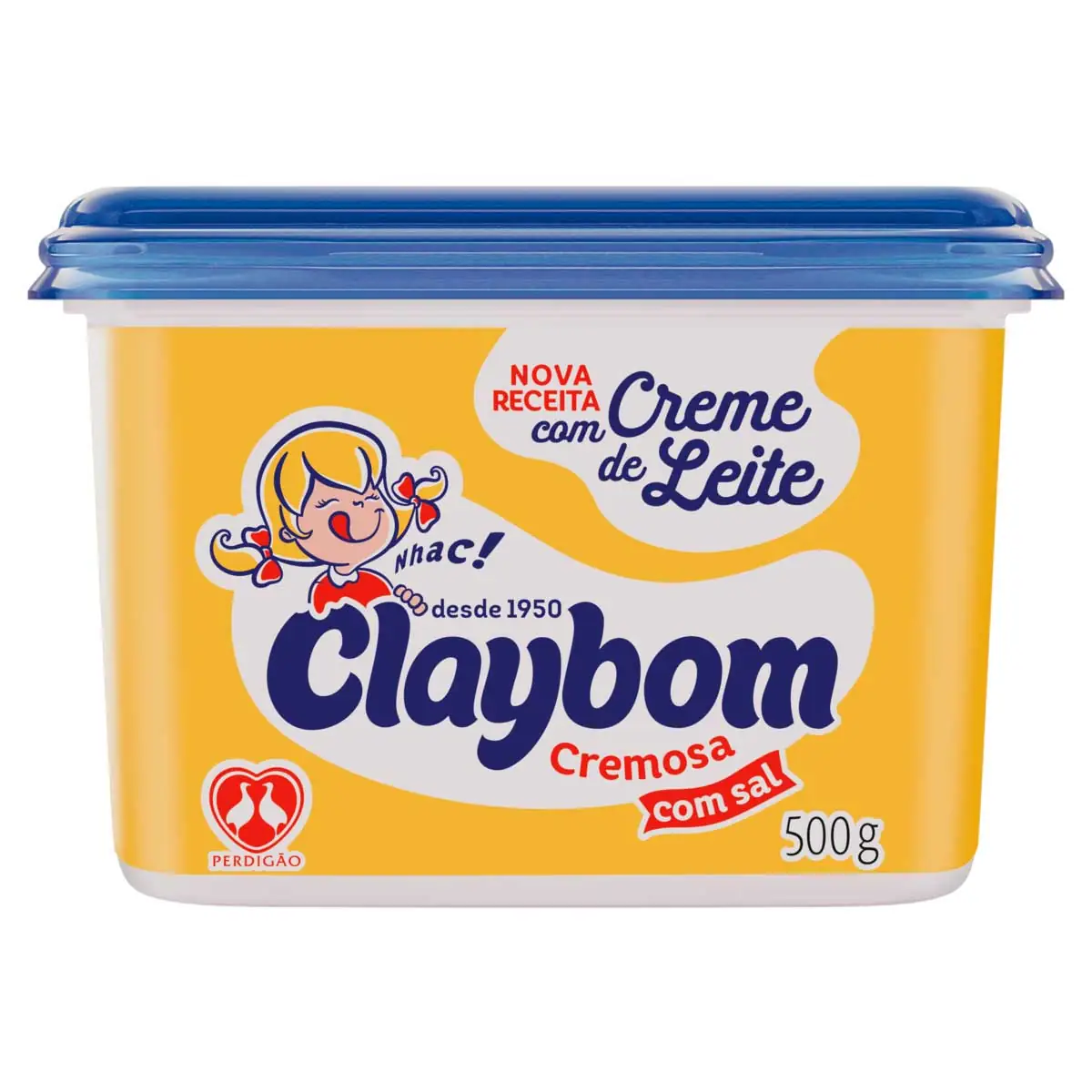 Margarina Cremosa com Sal Claybom Pote 500 g