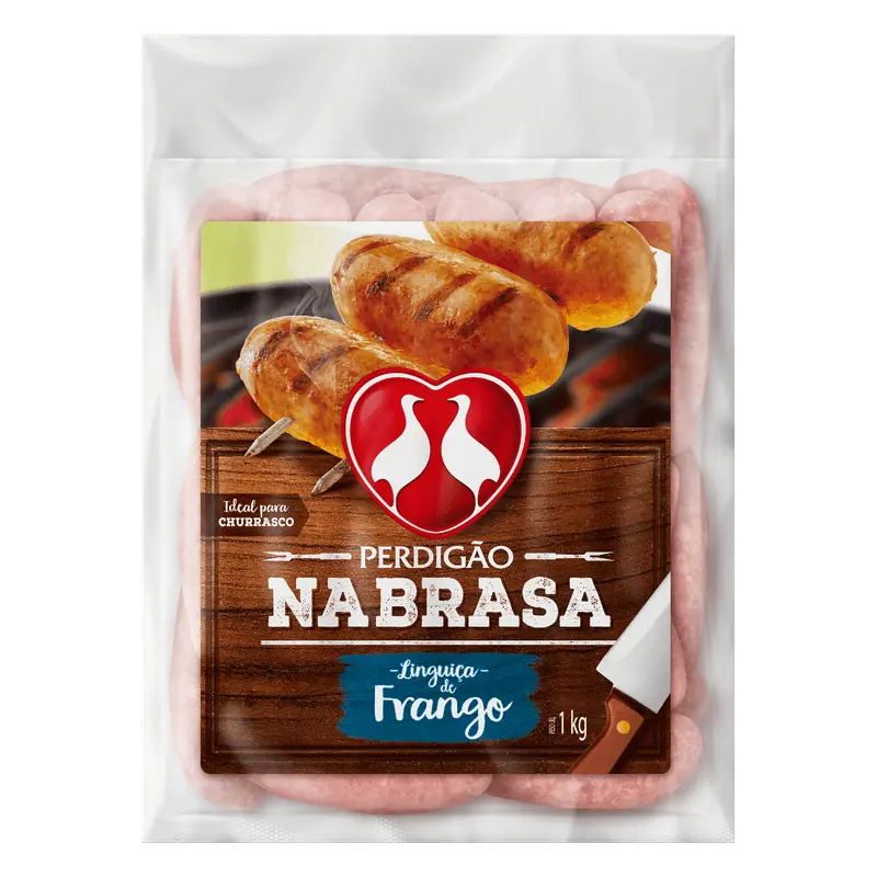 Linguiça de Frango Perdigão Na Brasa 1 Kg