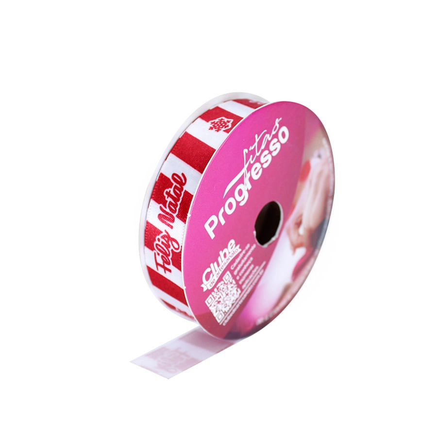 Fita Ecf003tr 15mm Cor 027 Feliz Natal 10m Progresso