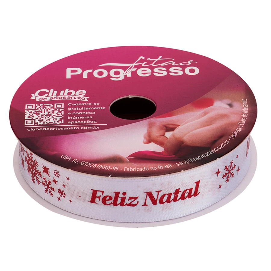 Fita Ecf 003h 15 Mm Cor 403 Frase Feliz Natal 10m Proresso