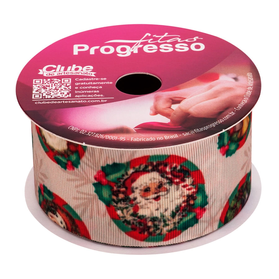 Fita Egp 009tr 38mm Cor 289 Papai Noel Vintage 10m Pr