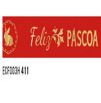 Fita Cetim Dec Cor 411 Feliz Pascoa Ecf003h 15mm 10m Progresso