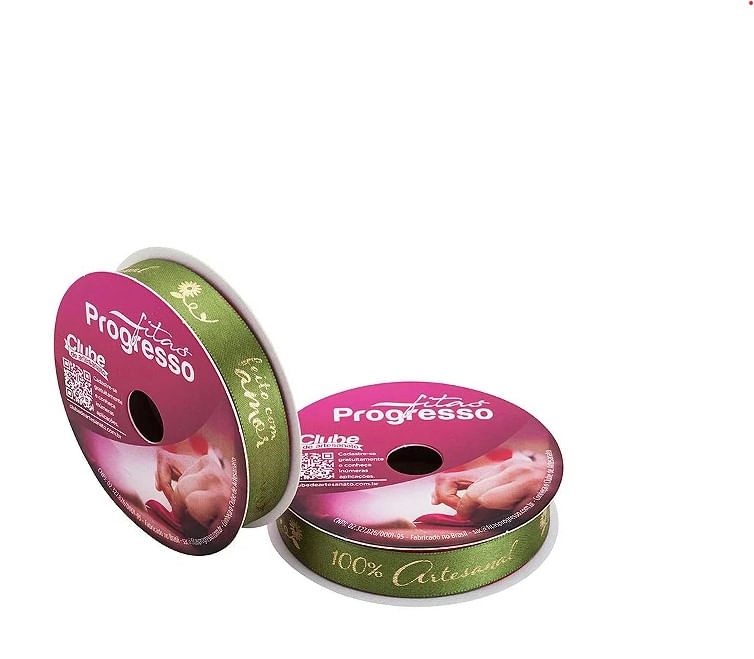 Fita Ecf003h Cor 416 Verde 100 Artesanal 10mx15mm