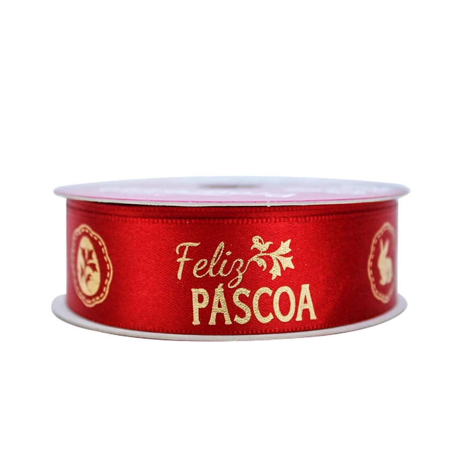 Fita Cetim Dec Cor 814 Feliz Pascoa Ecf005h 22mm 10m Mm 10m Progresso