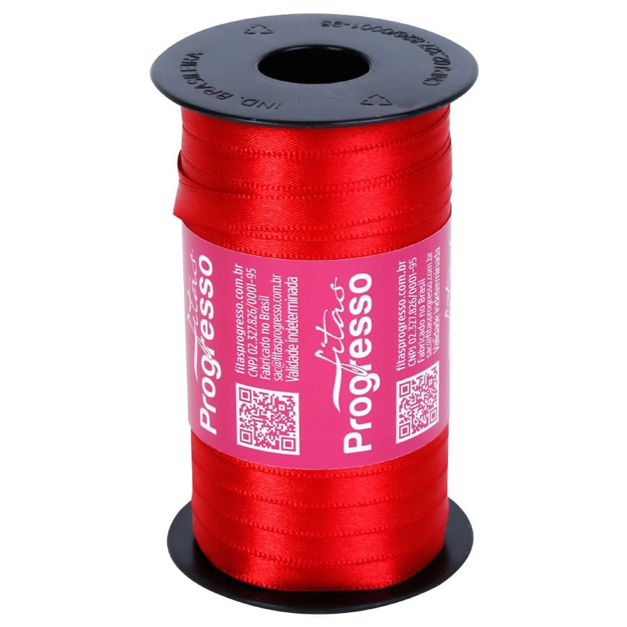Fita Cf N001 Cor 209 100m 7mm Verm Progresso