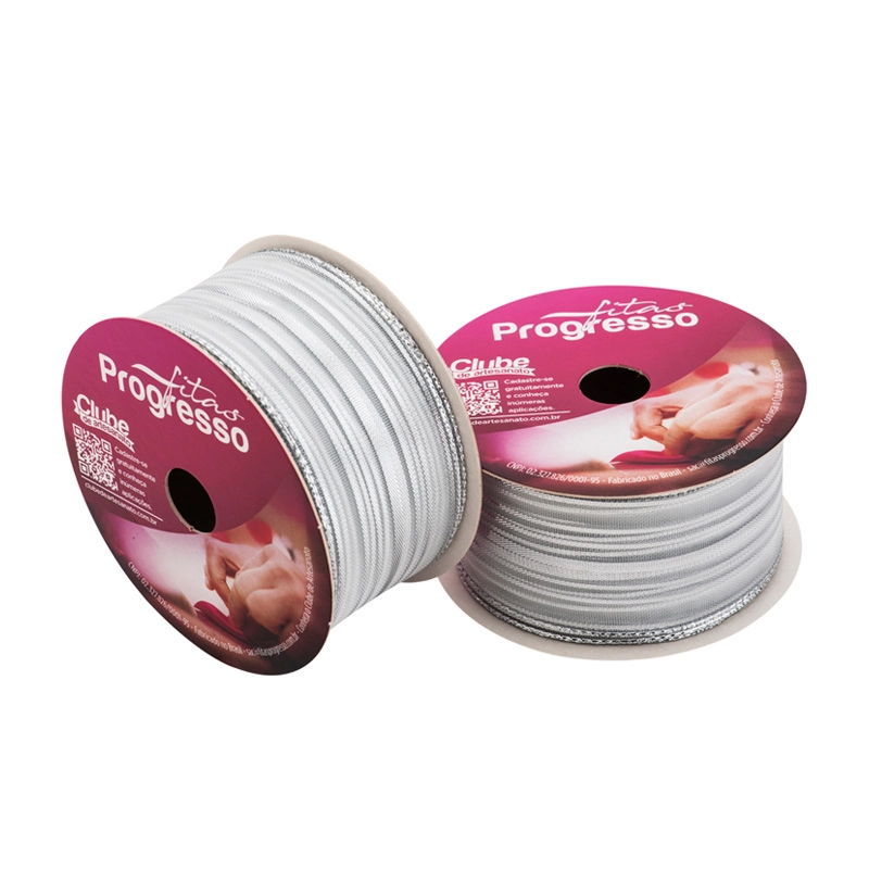 Fita Metalizada Prata 38mmx10m Cor218 M004 038 Progresso