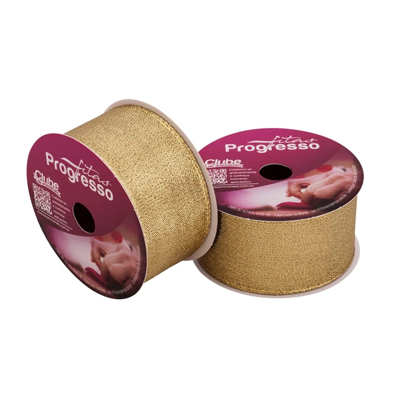 Fita M007 038 Cor203 Ouro 10m 38m Progresso