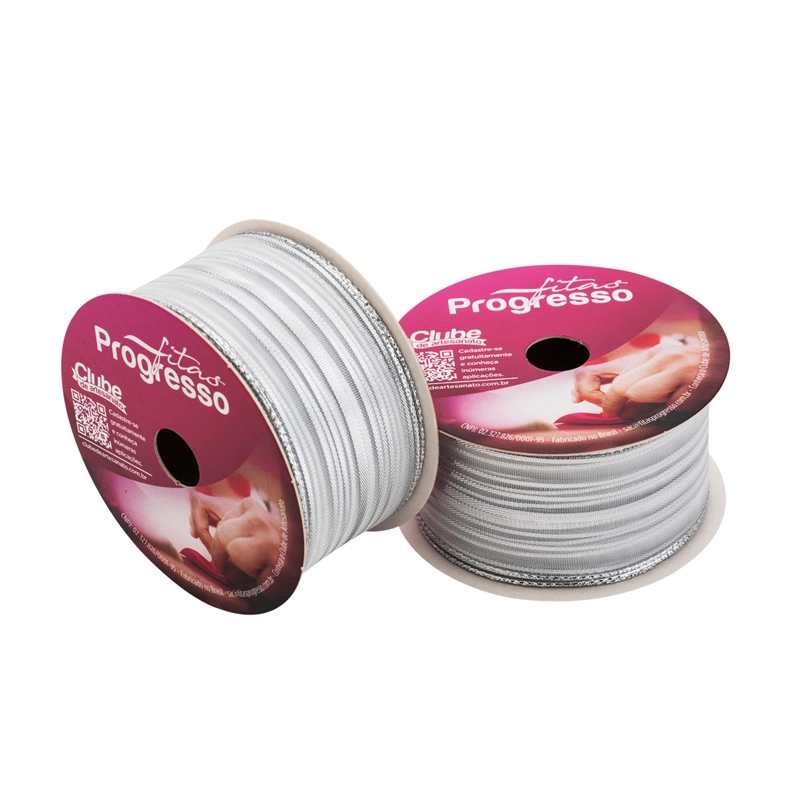 Fita Metalizada Prata 38mmx10m Cor218 M007 038 Progresso