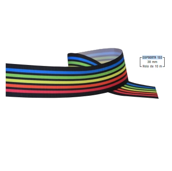 Fita Egp009tr Cor 132 Listras 38mm C/10m