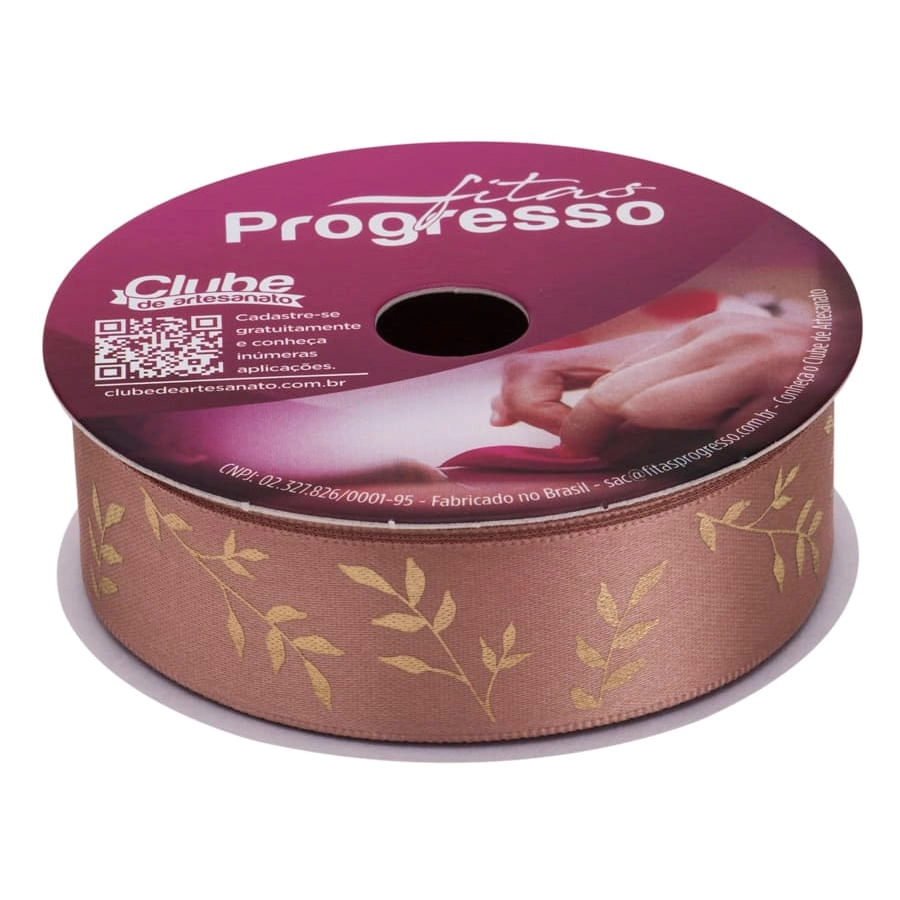 Fita Dec Ecf005h 735 Folhagens 22mm 10m Progresso