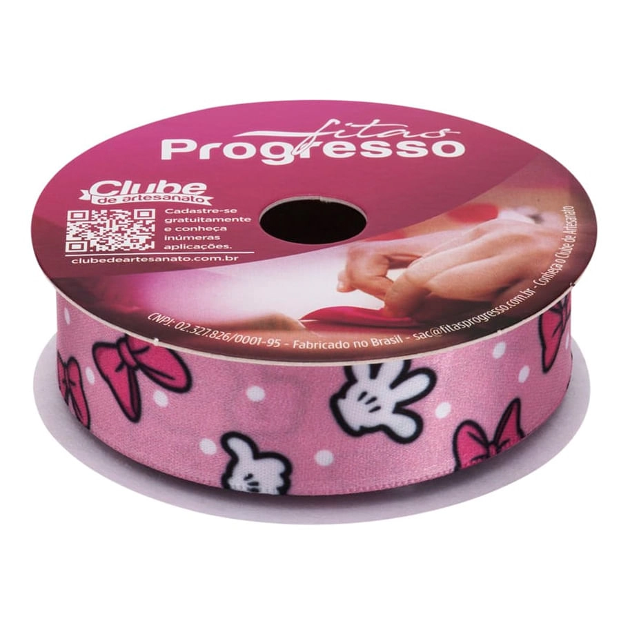 Fita Natal Dec Ecf 005tr 078 Luvinhas 22mm 10m Progresso