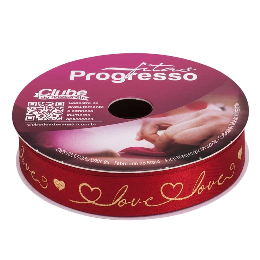 Fita Ecf003h 395 Linha Love 15mm 10m