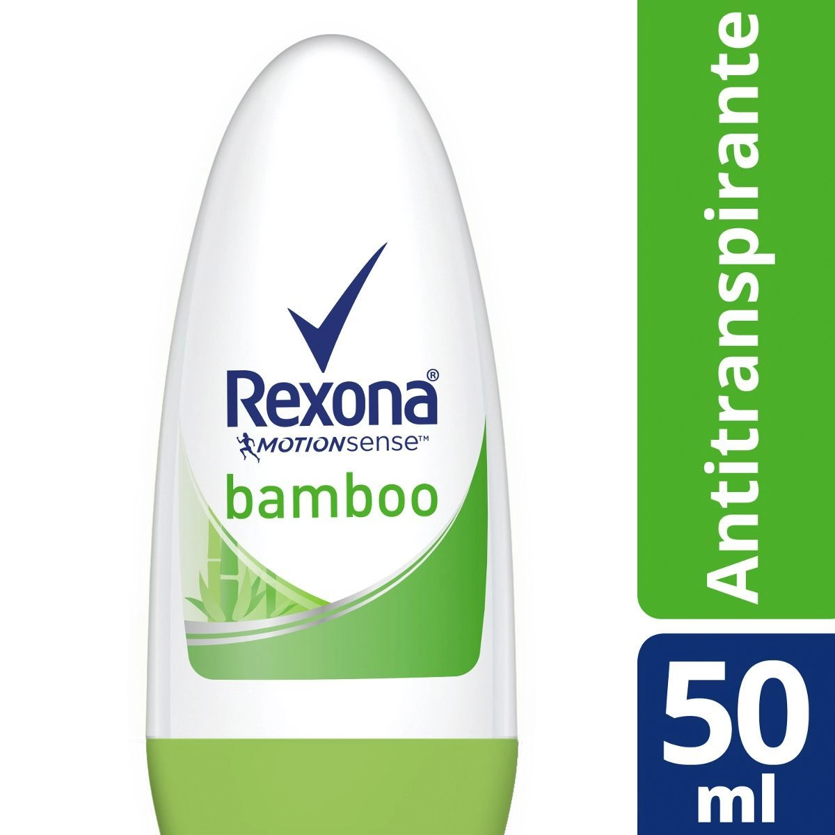 Desodorante Roll On Bamboo Feminino 50ml Rexona