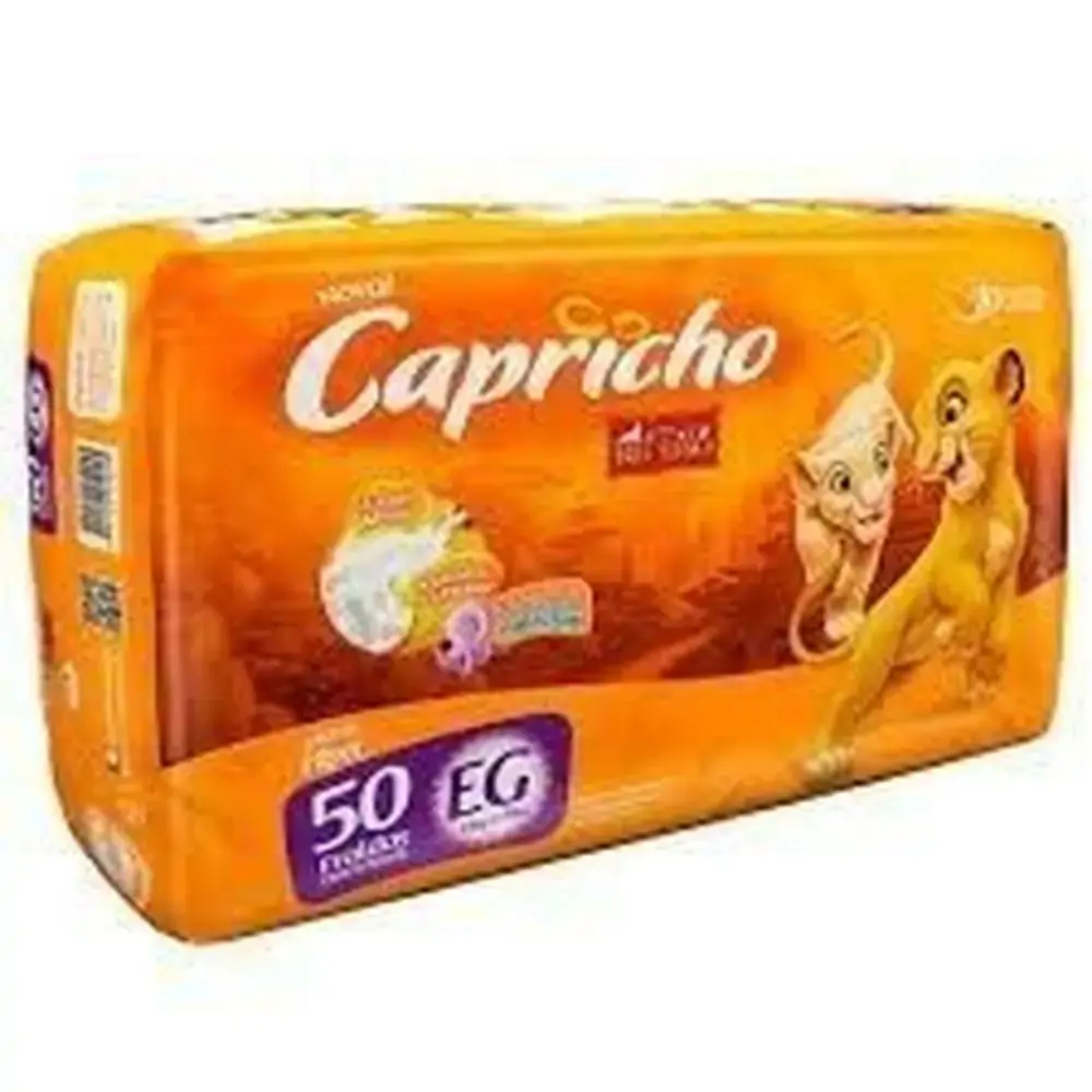 Capricho Rei Leão Eg Descartável 50 Unidades