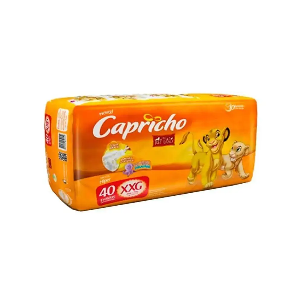 Fralda Desc Capricho Rei Leao Hyper C/040 Xxg
