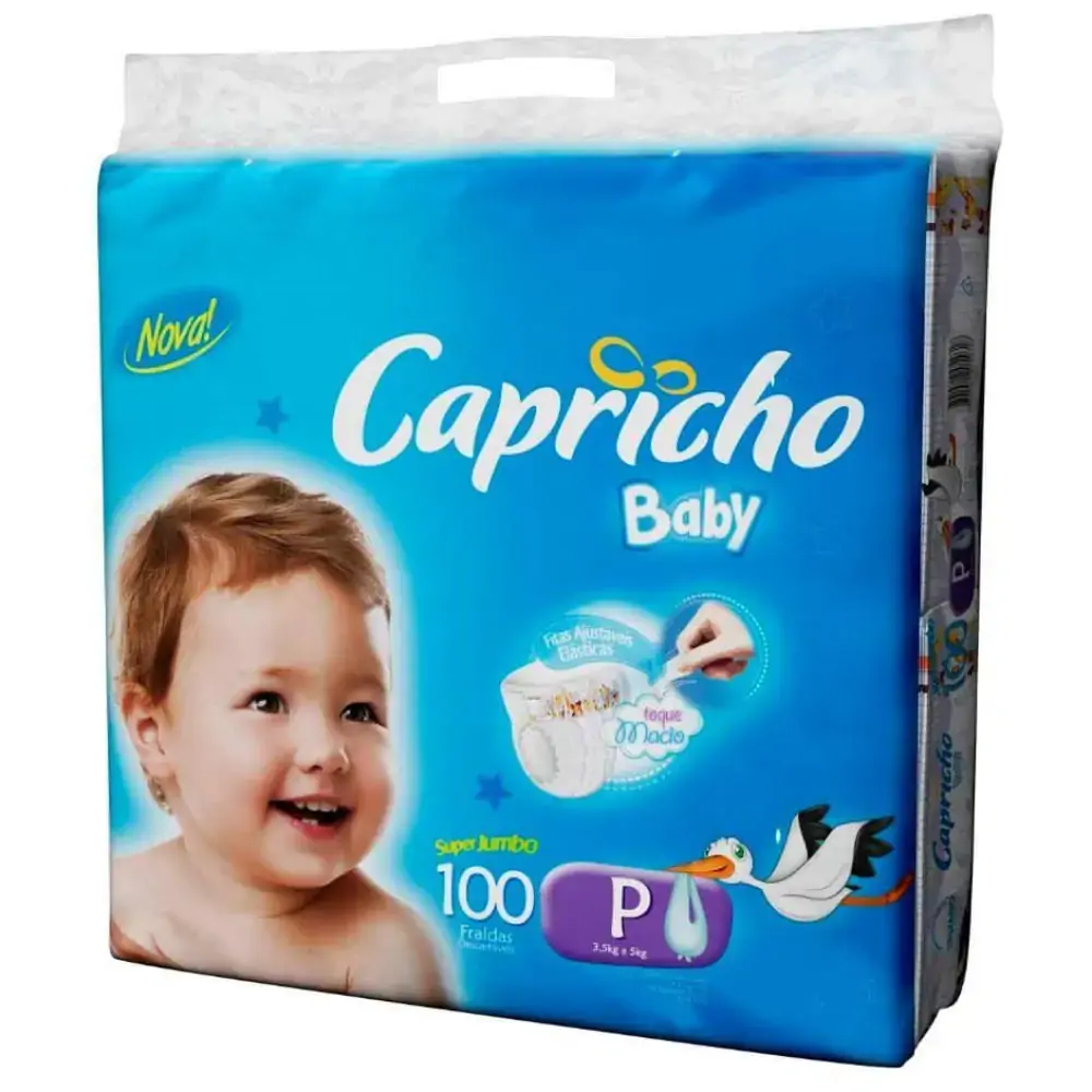 Capricho Baby G Descartável 80 Unidades