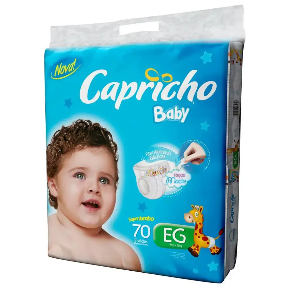 Capricho Baby G Descartável 80 Unidades