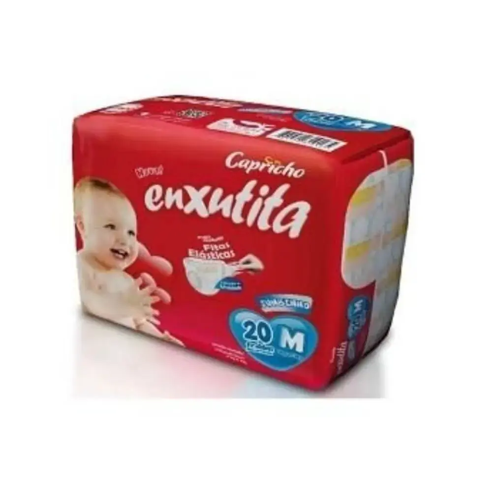 Capricho Enxutita Fraldas Descartaveis Tamanho M 20un