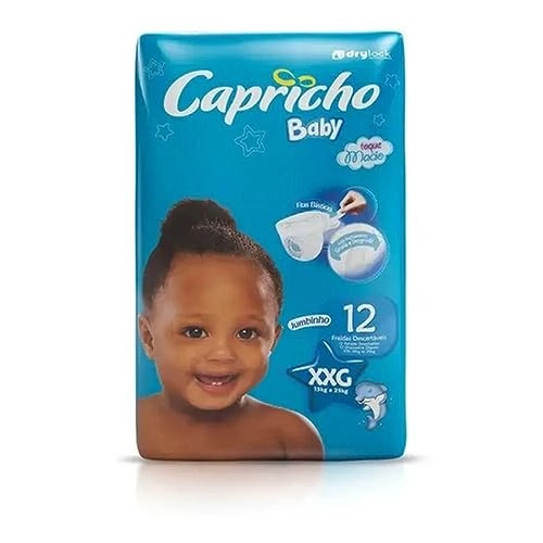 Fralda Capricho Baby Jumbinho Xxg