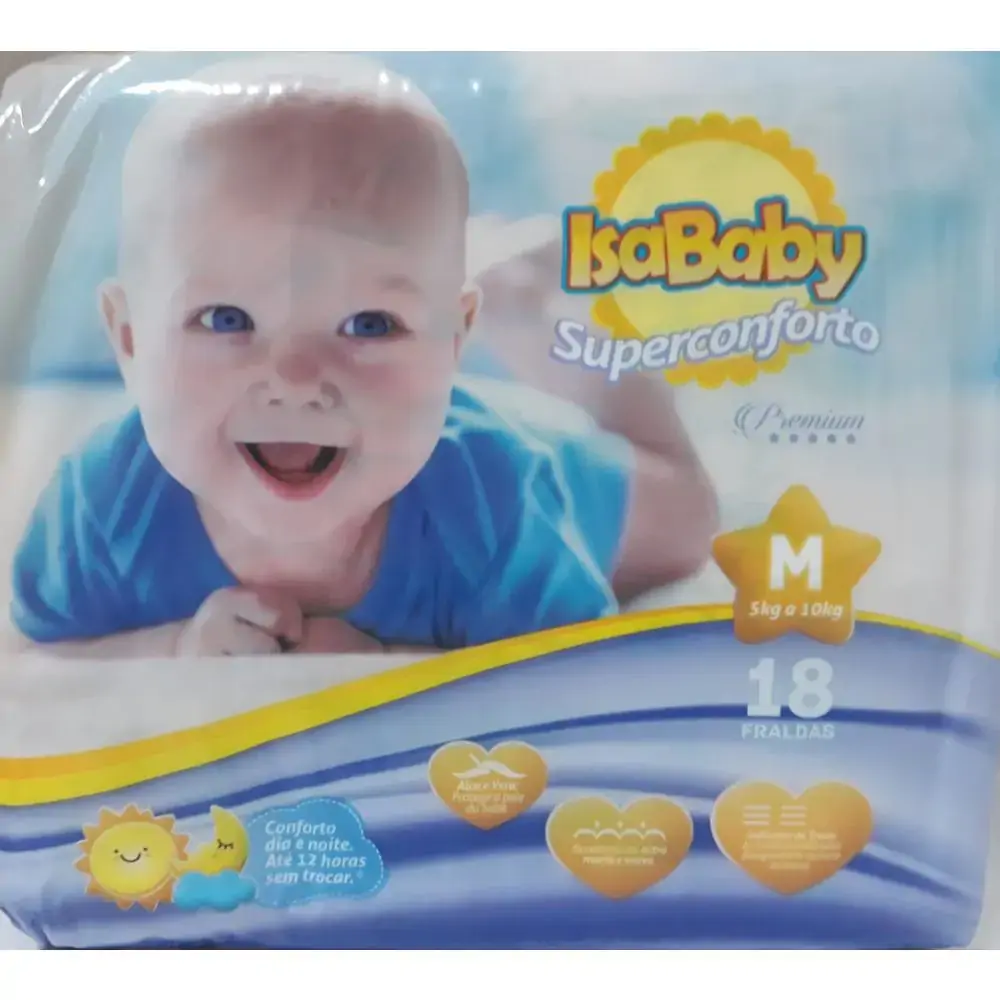 Fralda Desc Isababy Premium M