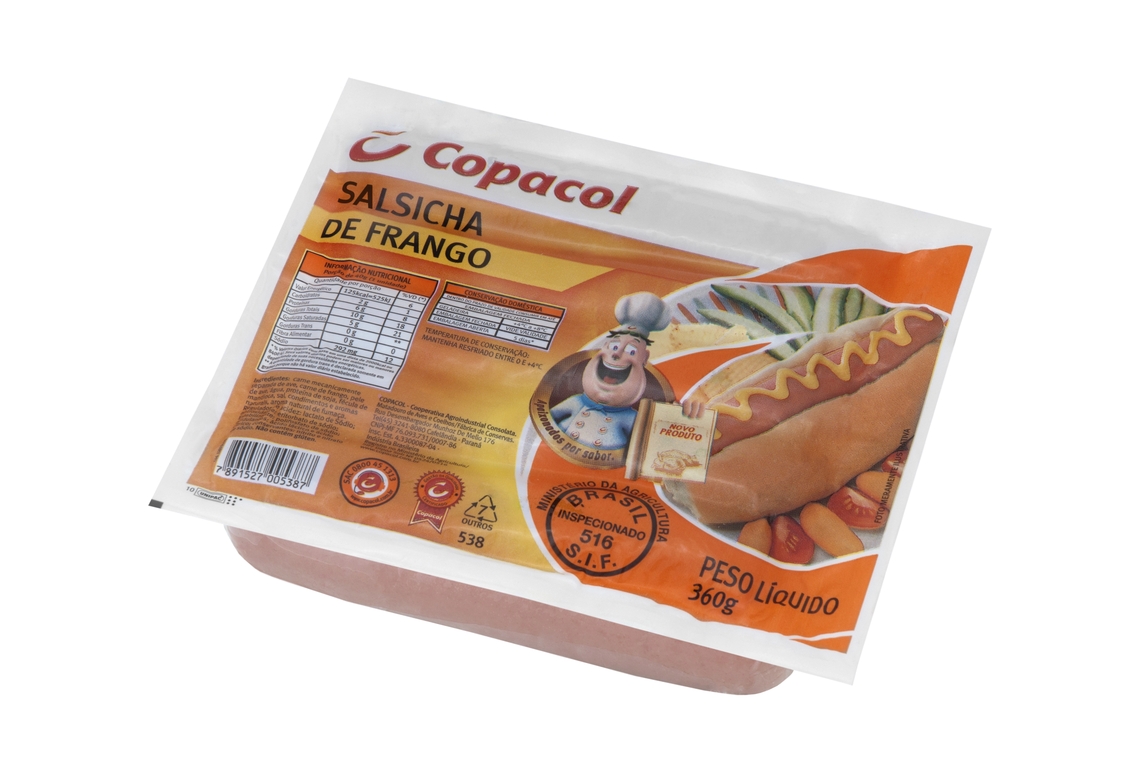 Salsicha De Frango Copacol