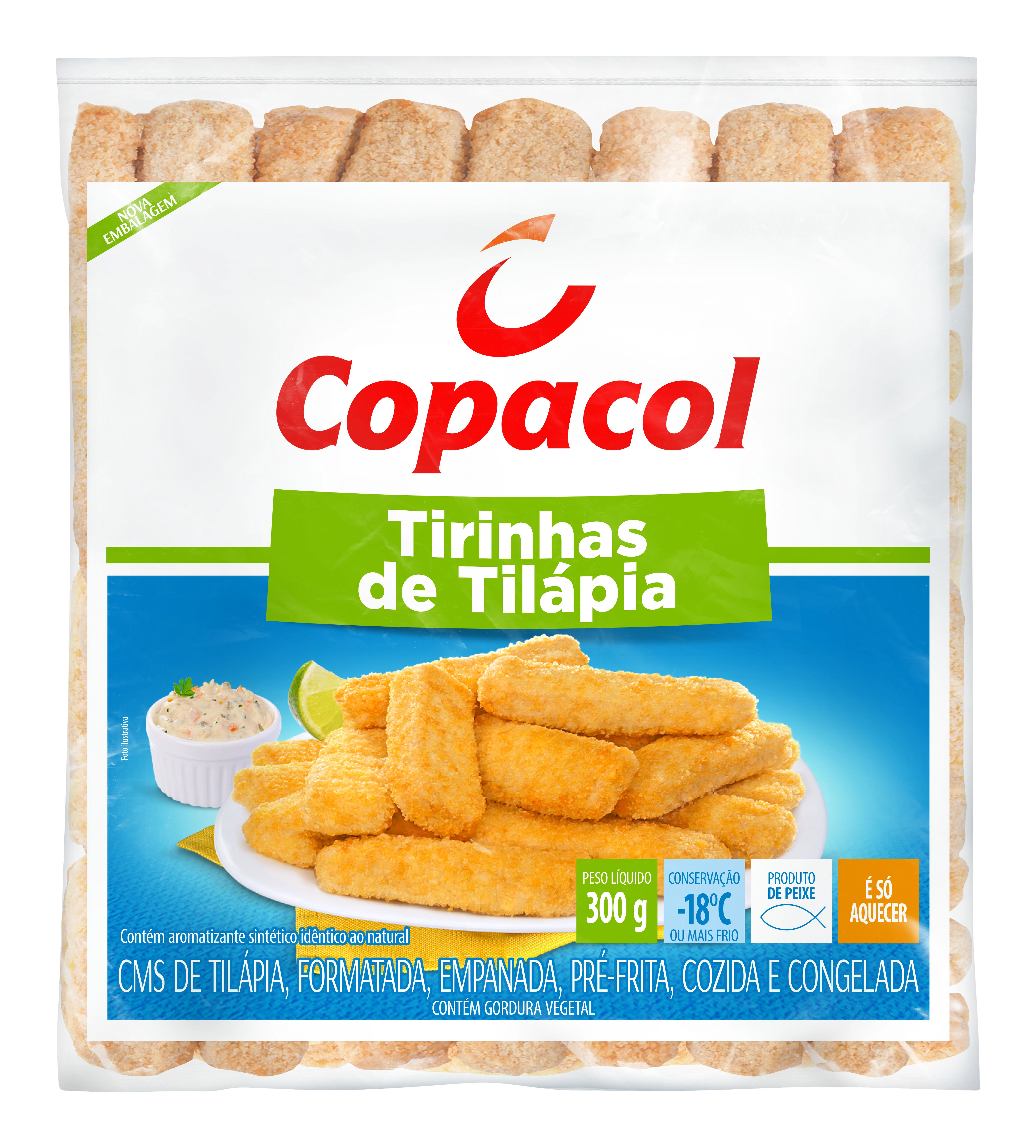 Tirinhas Tilapia Cong Copacol