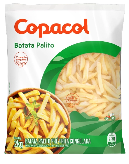 Batata Pre Frita Copacol 2kg