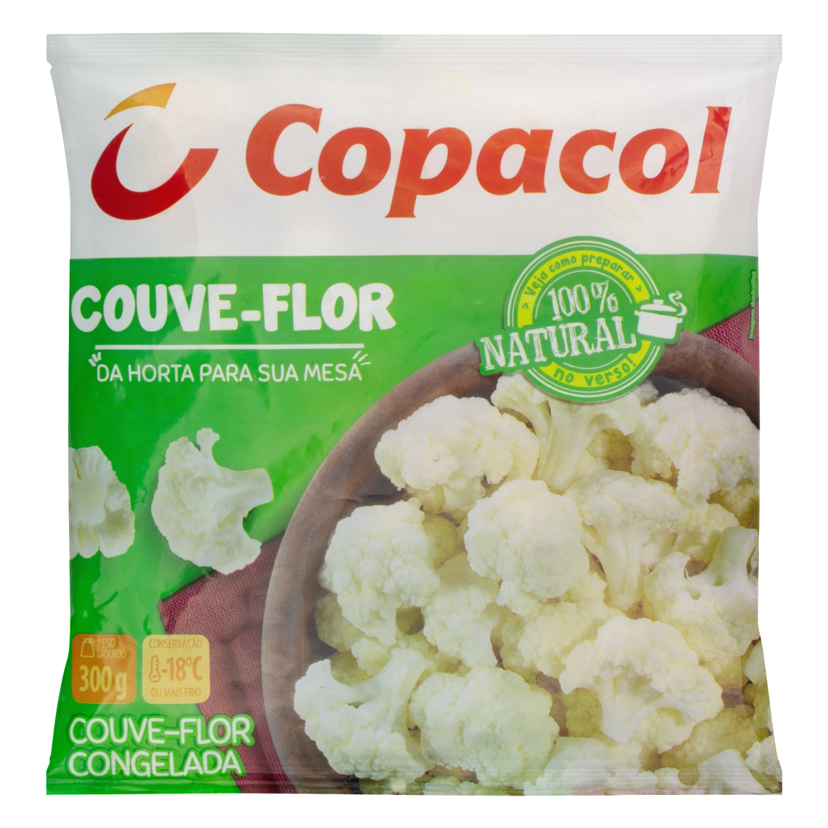 Couve Flor Congelada Copacol Pacote 300g
