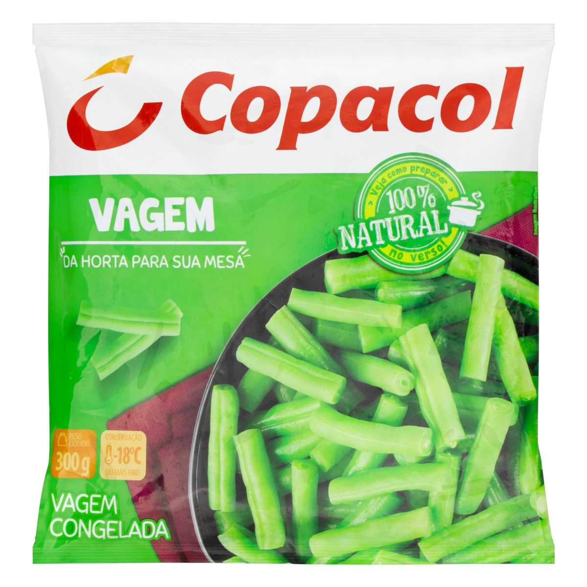 Vagem Congelada Copacol Pacote 300g