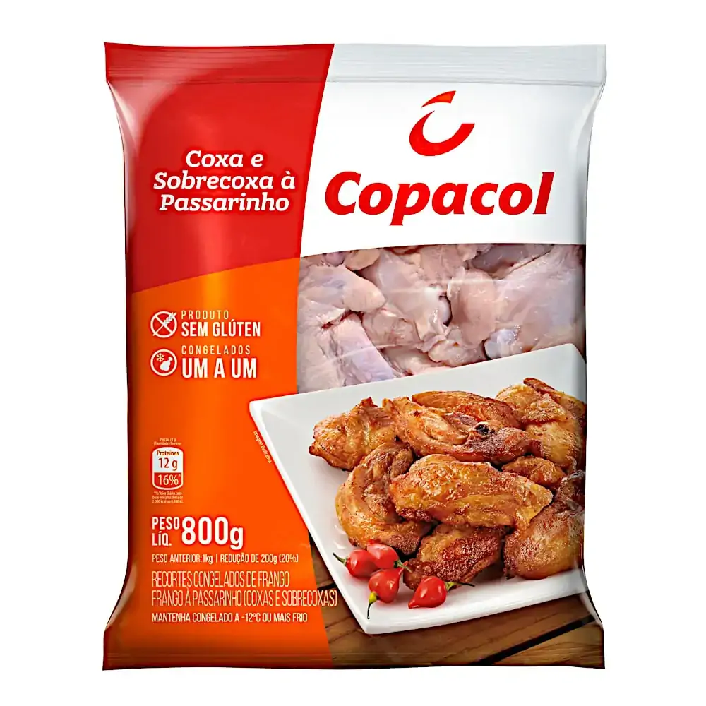 Coxa E Sob/coxa Copacol A Passarinho 1kg