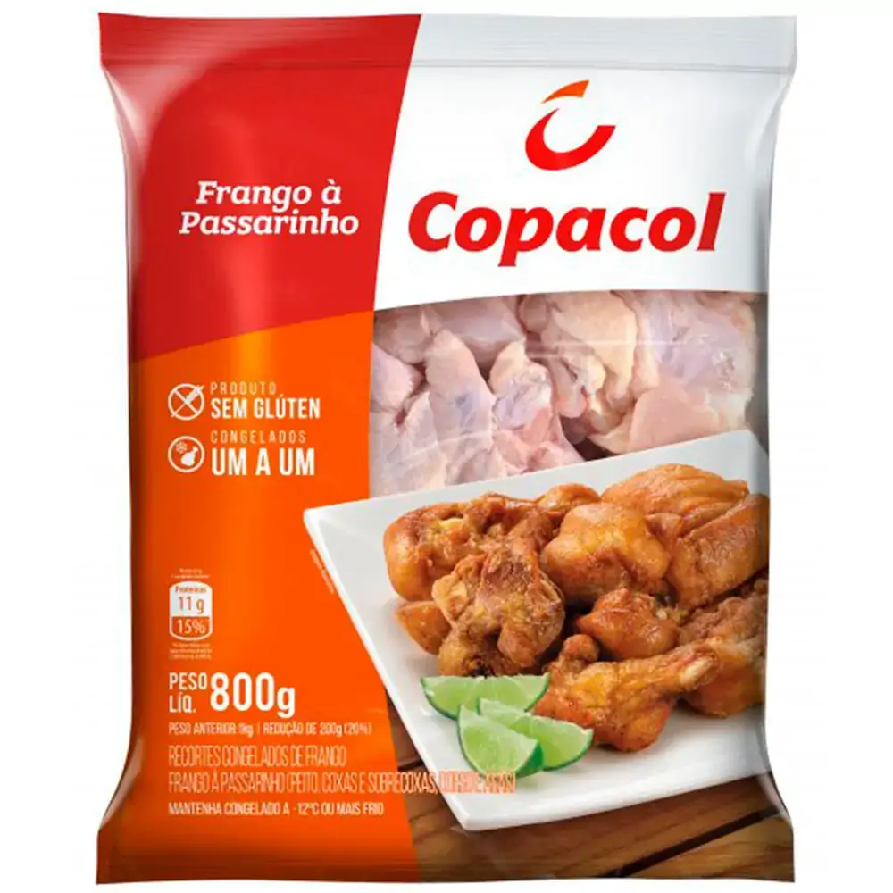 Frango A Passarinho Iqf 1 Kg Copacol