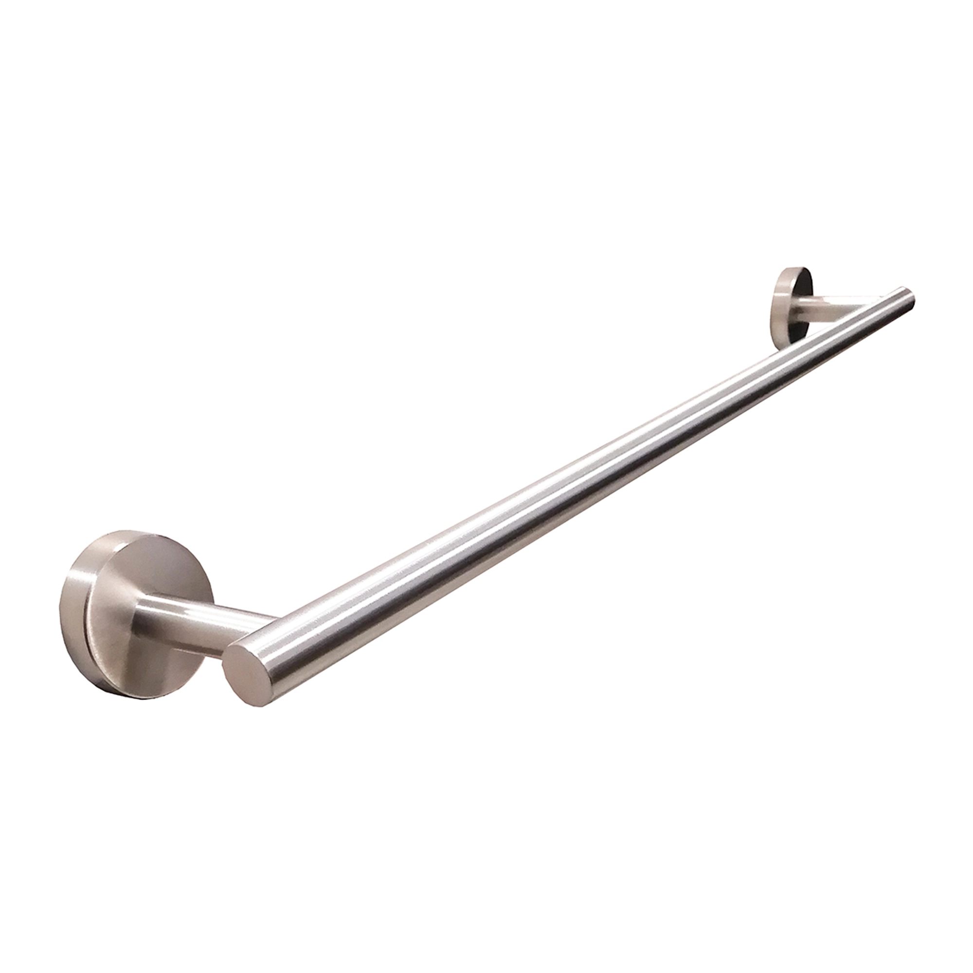 Toalheiro Redondo Banho Inox 304 Escovado - Modelo Rac20 - 1