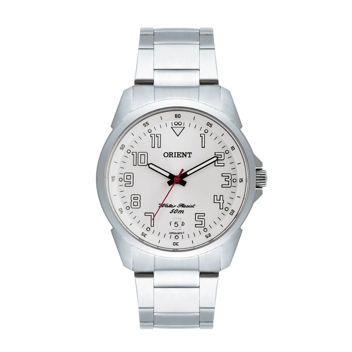 Relógio Orient Masculino Prata Analógico MBSS1154A S2SX