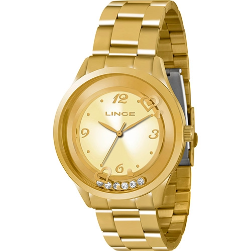 Relógio Feminino Lince Analógico Fashion Lrg C2kx