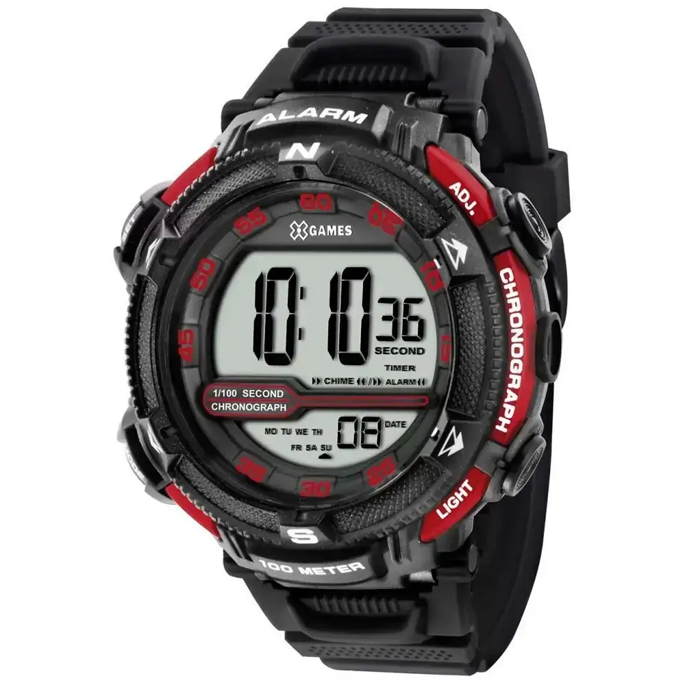 Caixa Relogio Quartz Digital Pd063