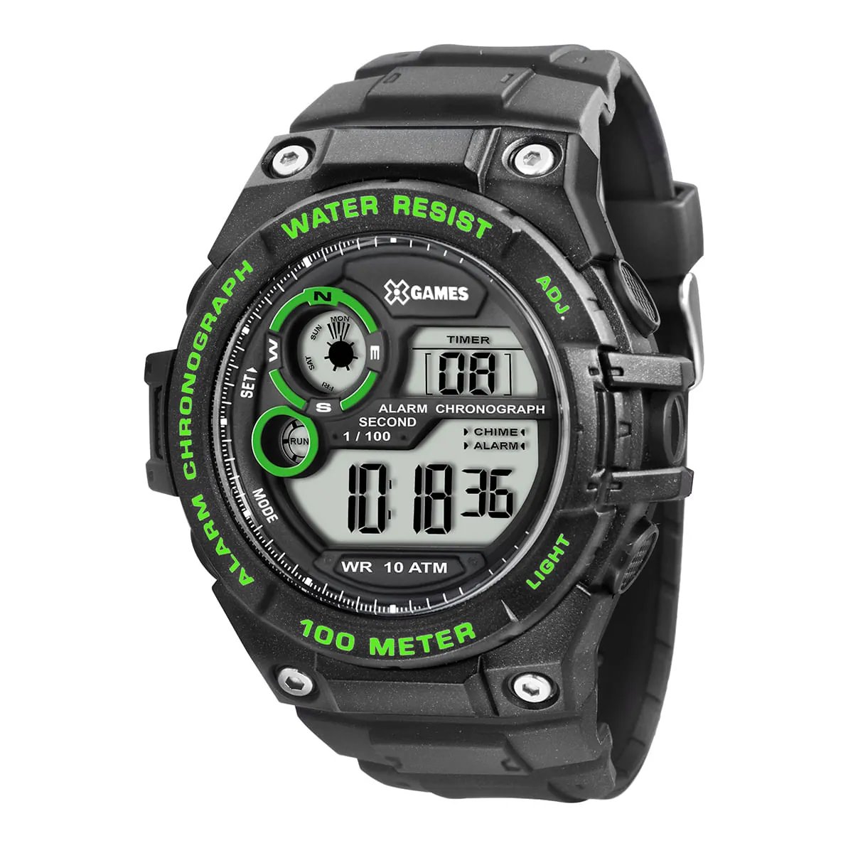 Caixa Relogio Quartz Digital Pd063