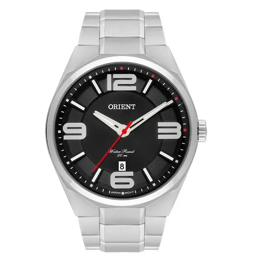 Relógio Orient Masculino Ref: Mbss1326 P2sx Casual Prateado