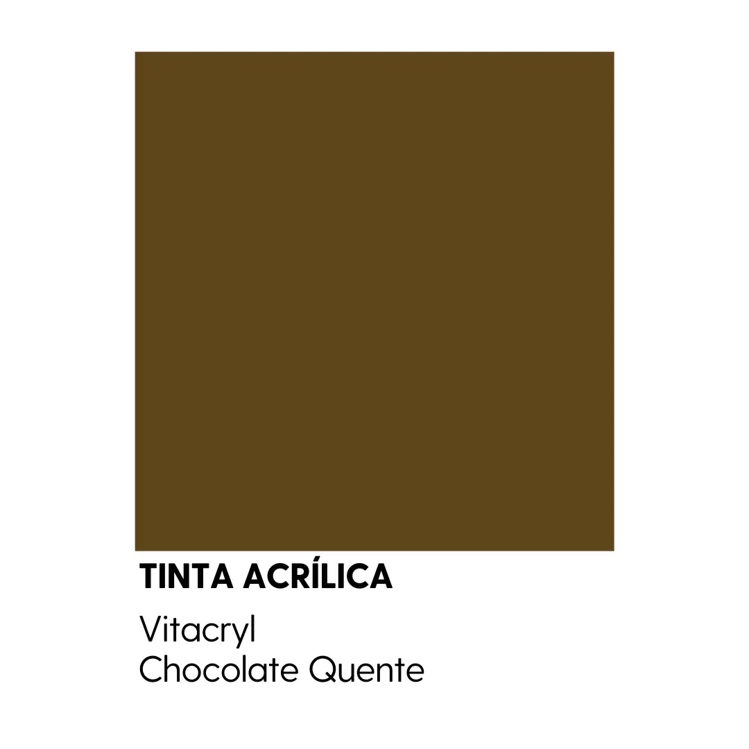 Tinta Emborrachada Acetinada Marrons - Chocolate Quente - 3 6 Lts