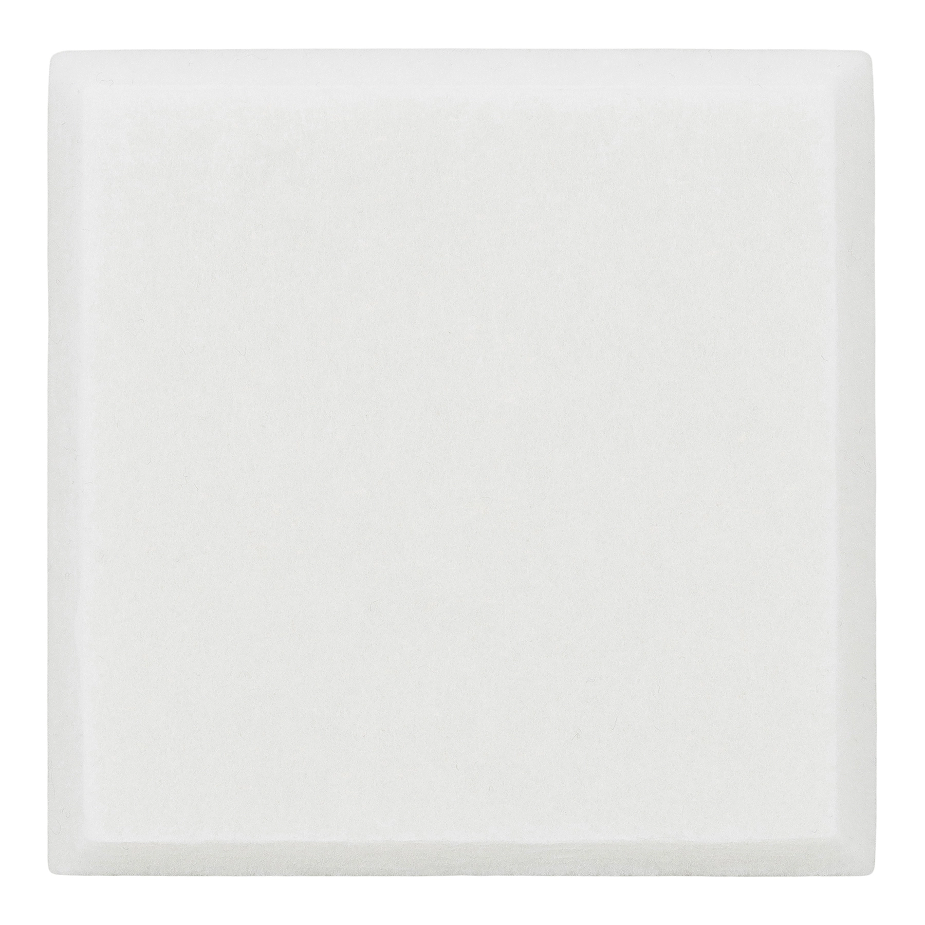 Placa Isolante Acústica para Parede e Teto Revest Ness Quadrado 60x60x2,5cm Branco Trisoft