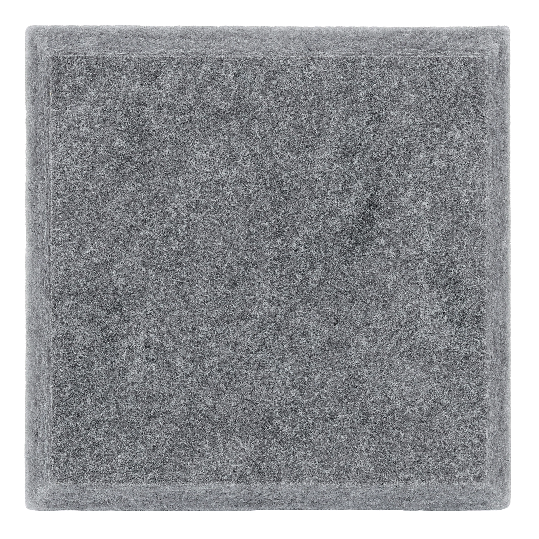 Placa Isolante Acústica para Parede e Teto Revest Ness Quadrado 60x60x2,5cm Argento Trisoft