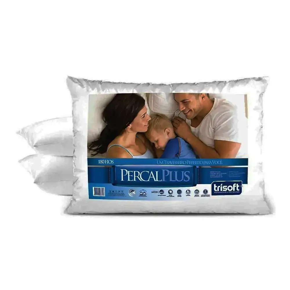 Travesseiro Percal Plus Trisolt