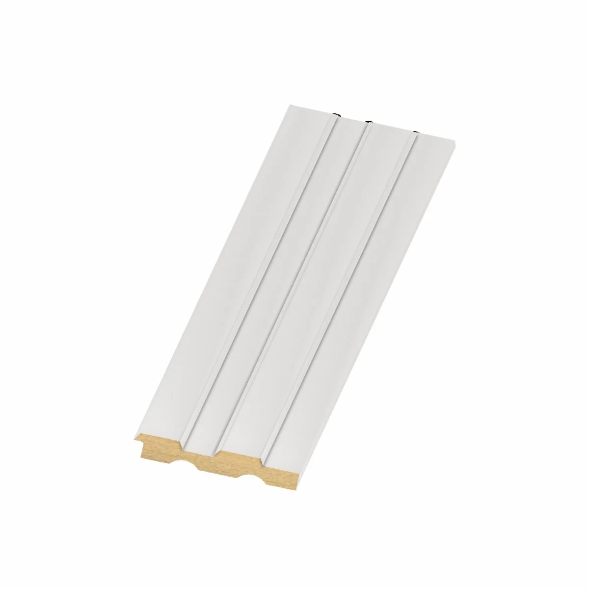 Painel Ripado 270x10,5x1,5 Cm - Branco