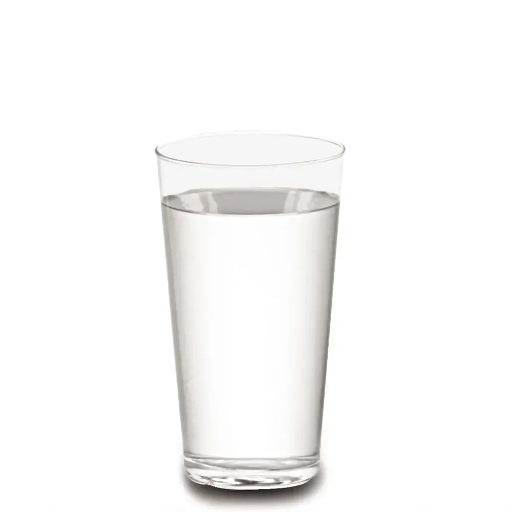 Vaso Cone Transparente 23cm