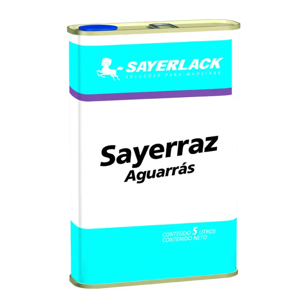 Solvente Aguarrás Sayerraz 5 Litros