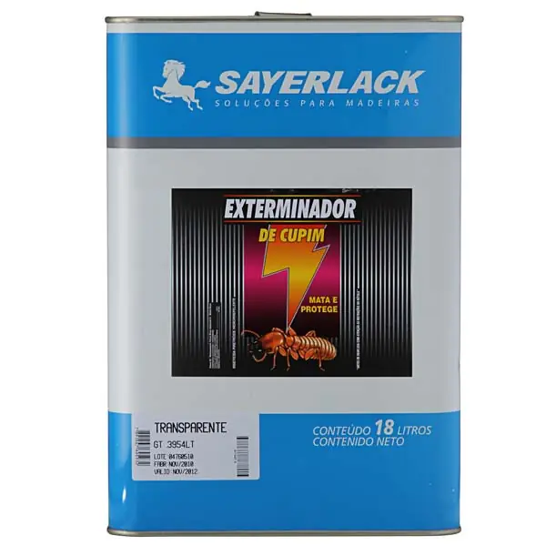 Cupinicida Sayerlack Exterminador de Cupim incolor 18L