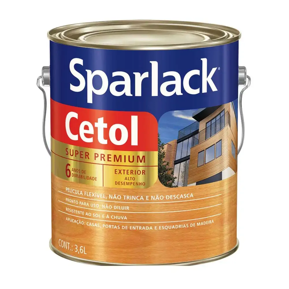 Verniz Super Premium Brilhante Cetol Imbuia 3,6 Litros