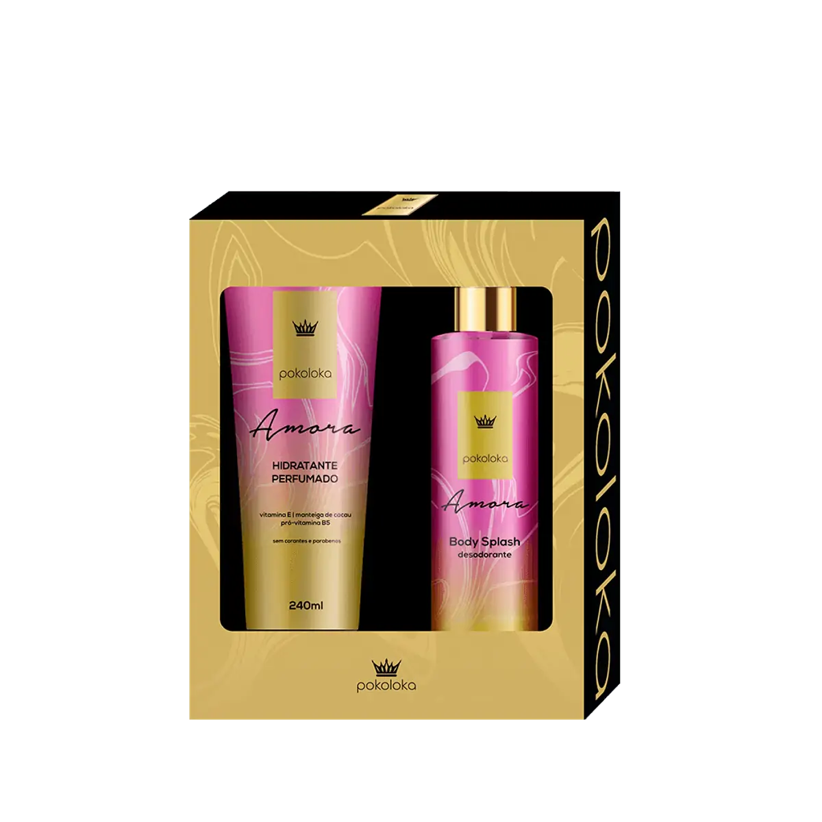 POKOLOKA KIT HIDRATANTE VANILLA 240ML+BS 250ML